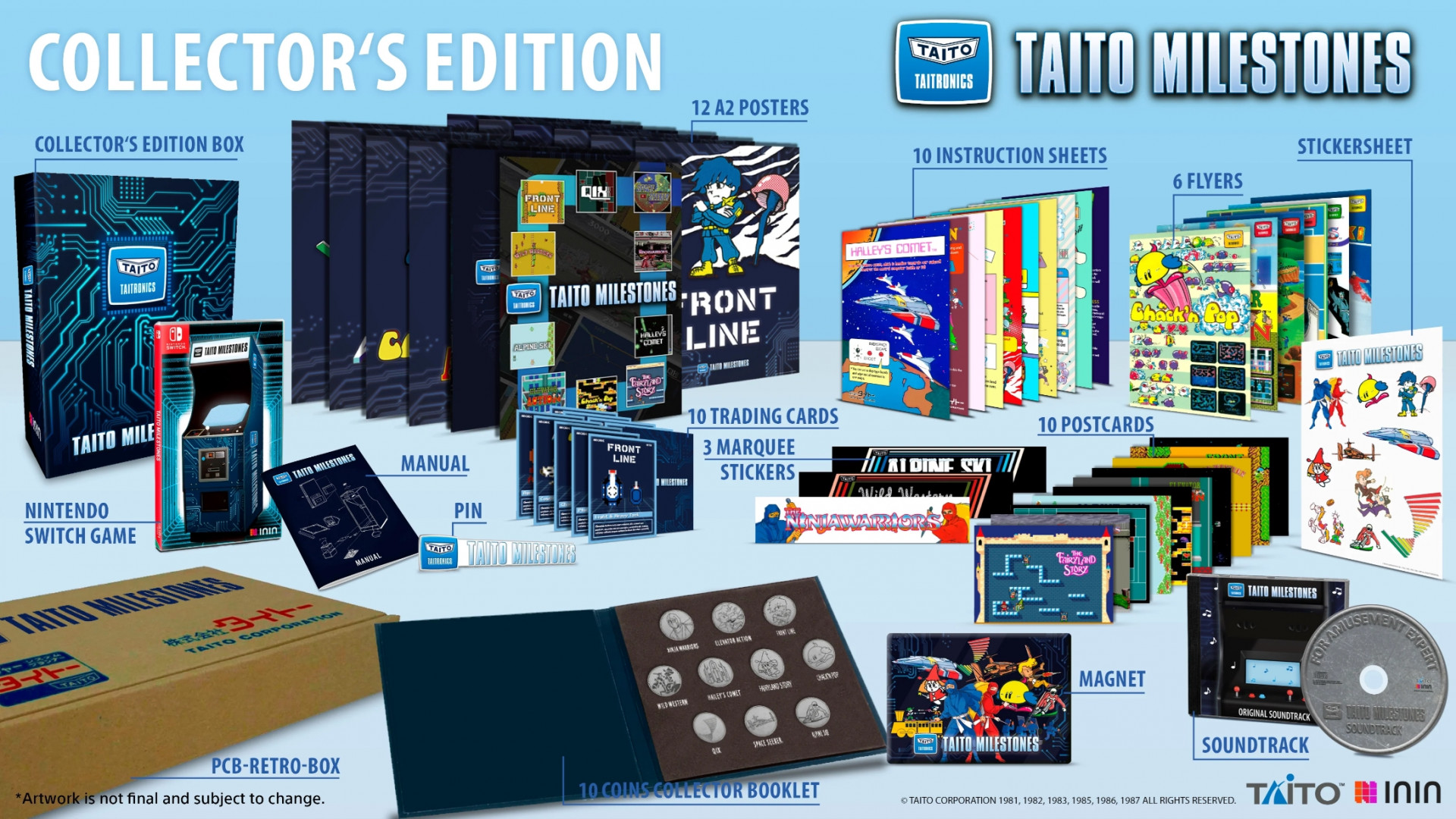 Taito Milestones Collector's Edition afbeelding