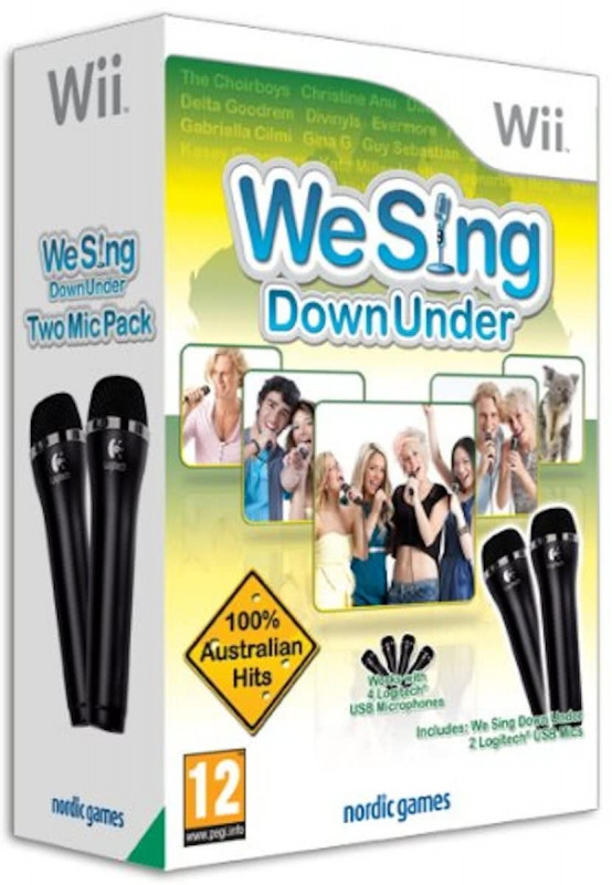 Nordic Games We Sing Down Under 2 Microphones nordic games kopen in de aanbieding