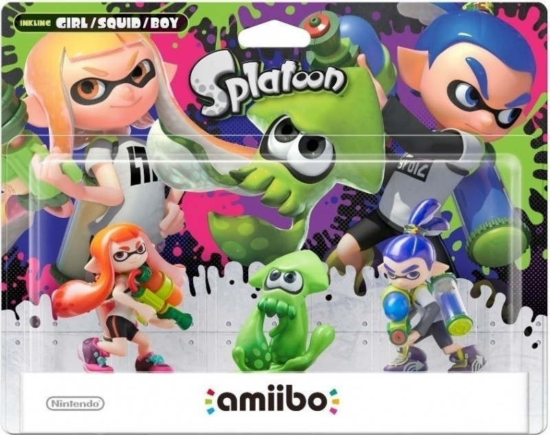 Amiibo Splatoon Triple Pack