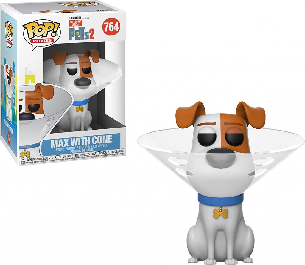 The Secret Life of Pets 2 Pop Vinyl Max with Cone
