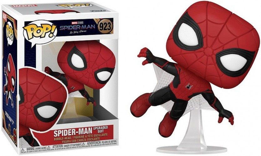 Spider-Man No Way Home Funko Pop Vinyl: Spider-Man Upgraded Suit afbeelding