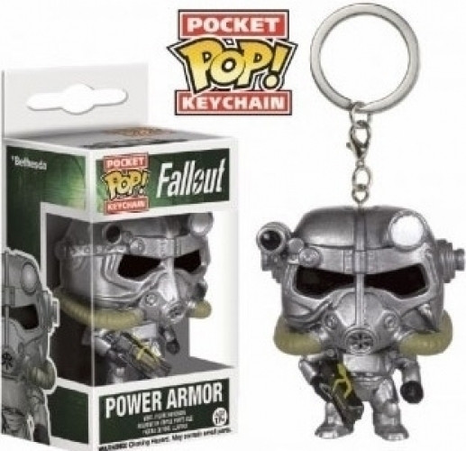 Image of Fallout Pocket Pop Keychain - Power Armor