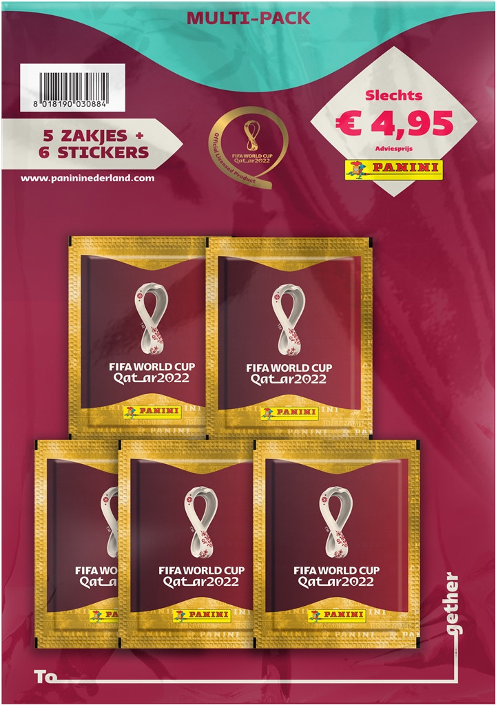 Fifa World Cup Qatar Sticker Multi-Pack