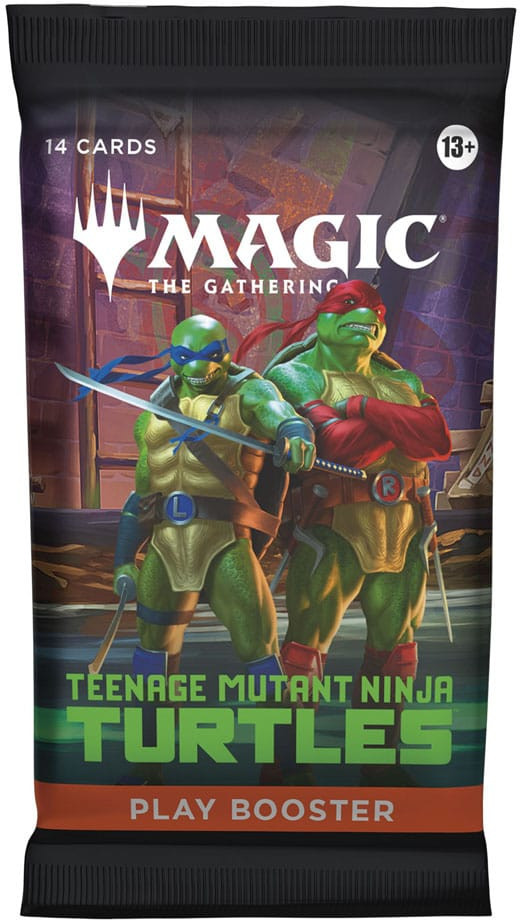 Wizards of the Coast Magic the Gathering TCG Teenage Mutant Ninja Turtles Play Booster