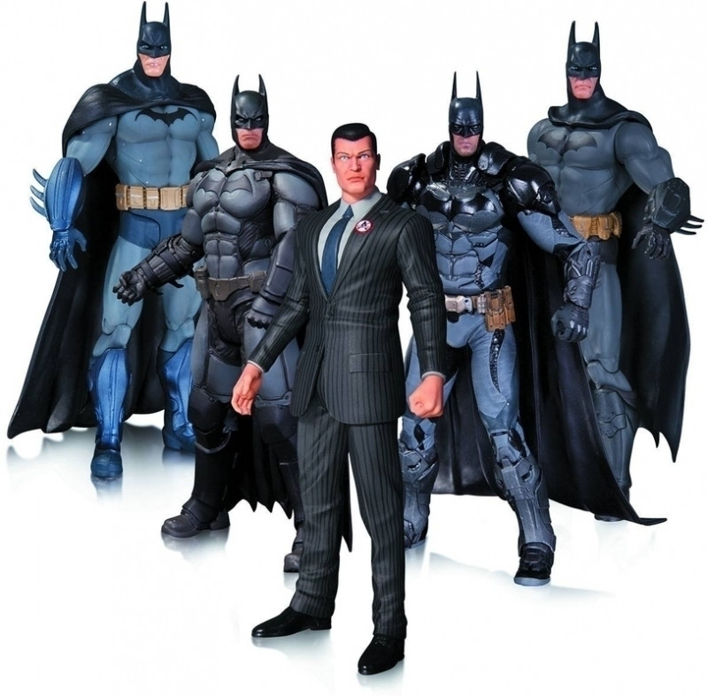 Image of Batman Arkham Action Figure Pack (5 figures)