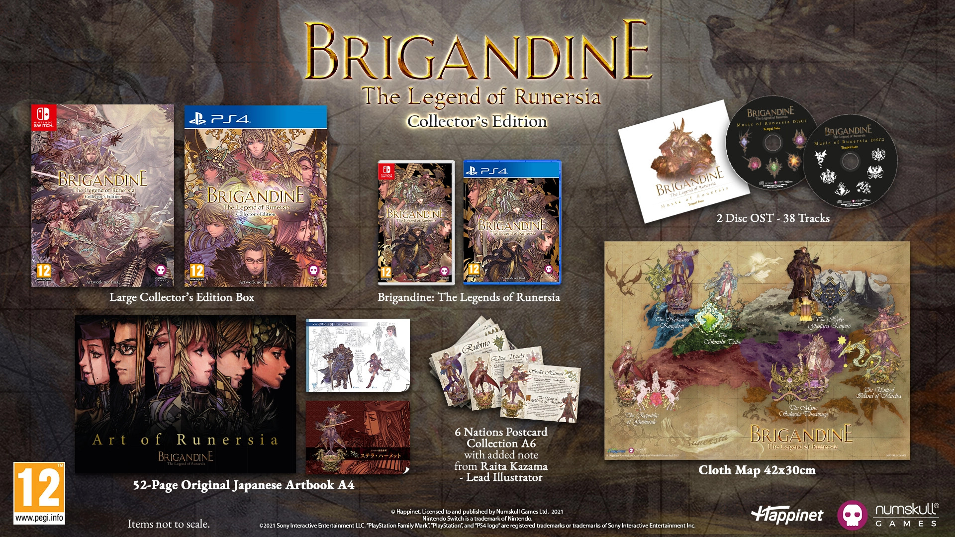 Brigandine The Legend of Runersia Collector's Edition