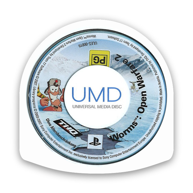 Worms Open Warfare 2 (losse umd)