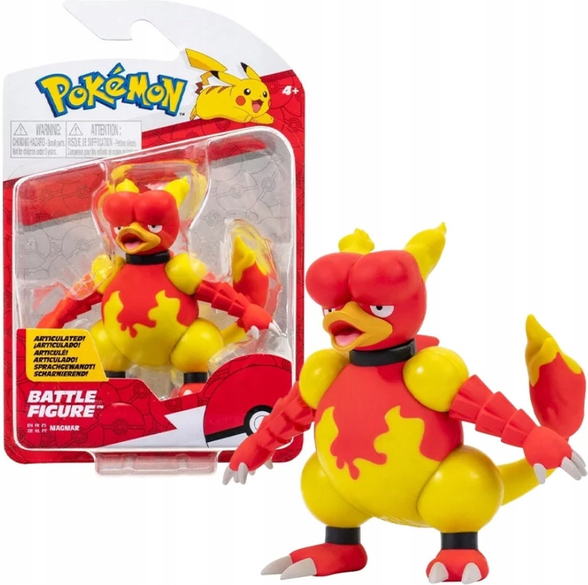 Pokémon - Battle Figure - Verzamel Item - Magmar