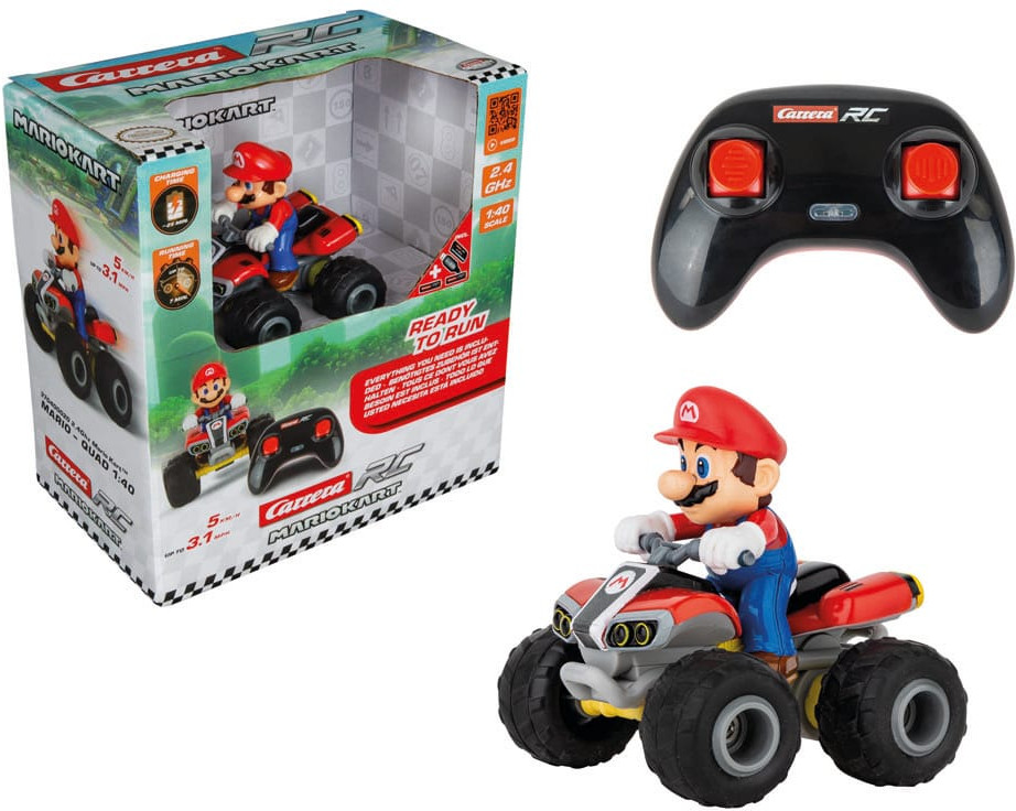 Carrera RC 1/40 Mario Kart Quad - Mario afbeelding