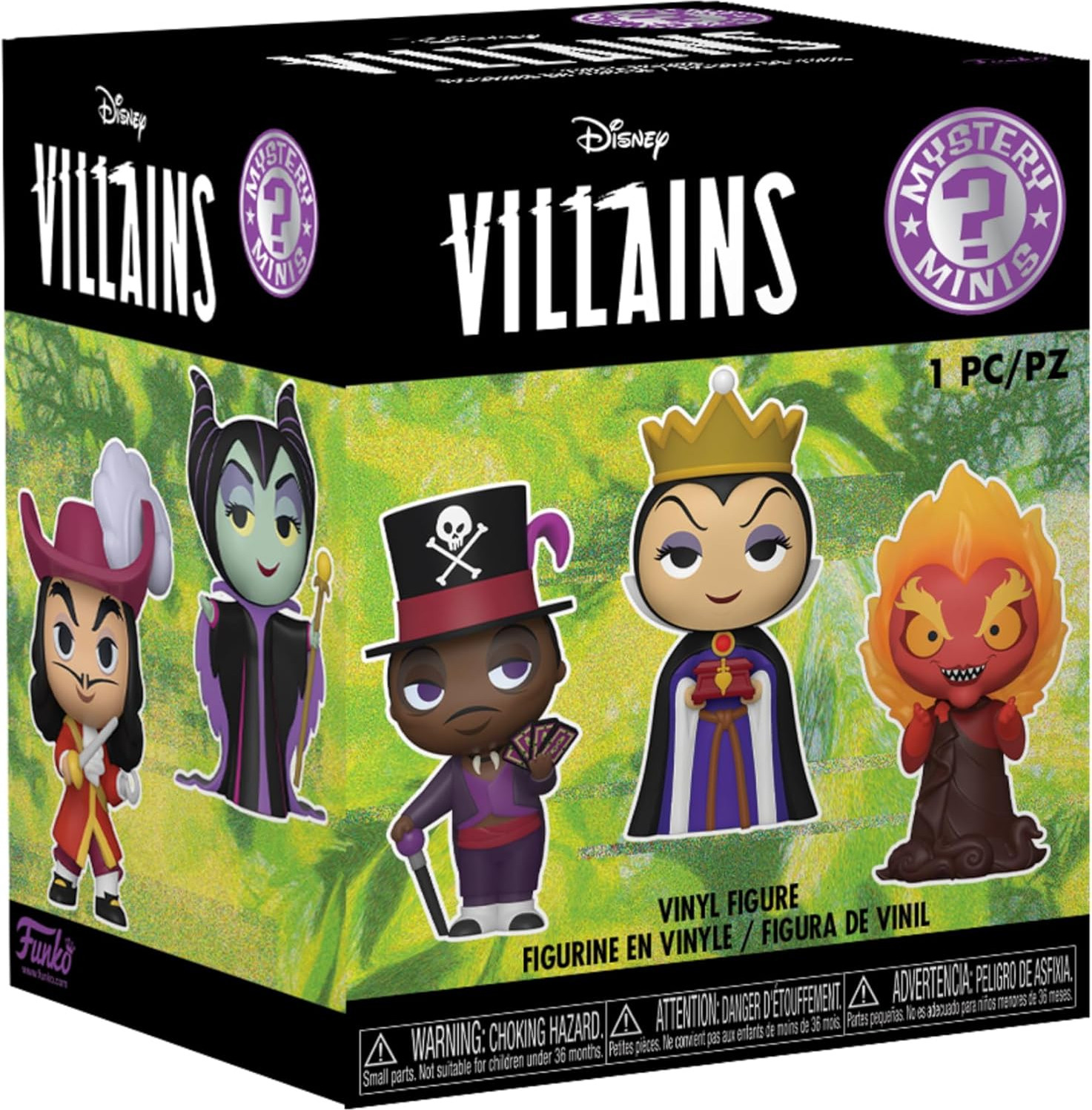 Disney Villains Funko Mini Mystery Vinyl Figure Blind Box (1 Figure)