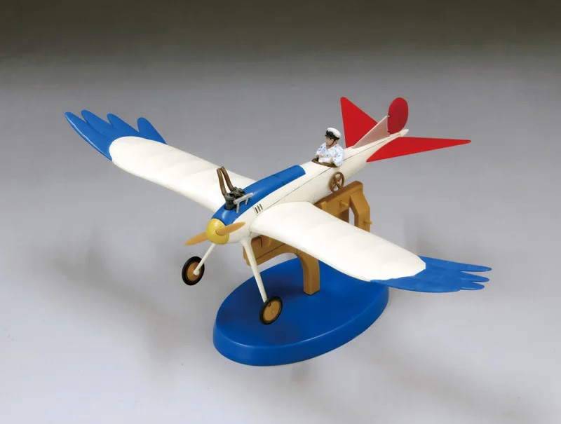 Studio Ghibli The Wind Rises Model Kit - Jirô's Bird Shaped Plane afbeelding