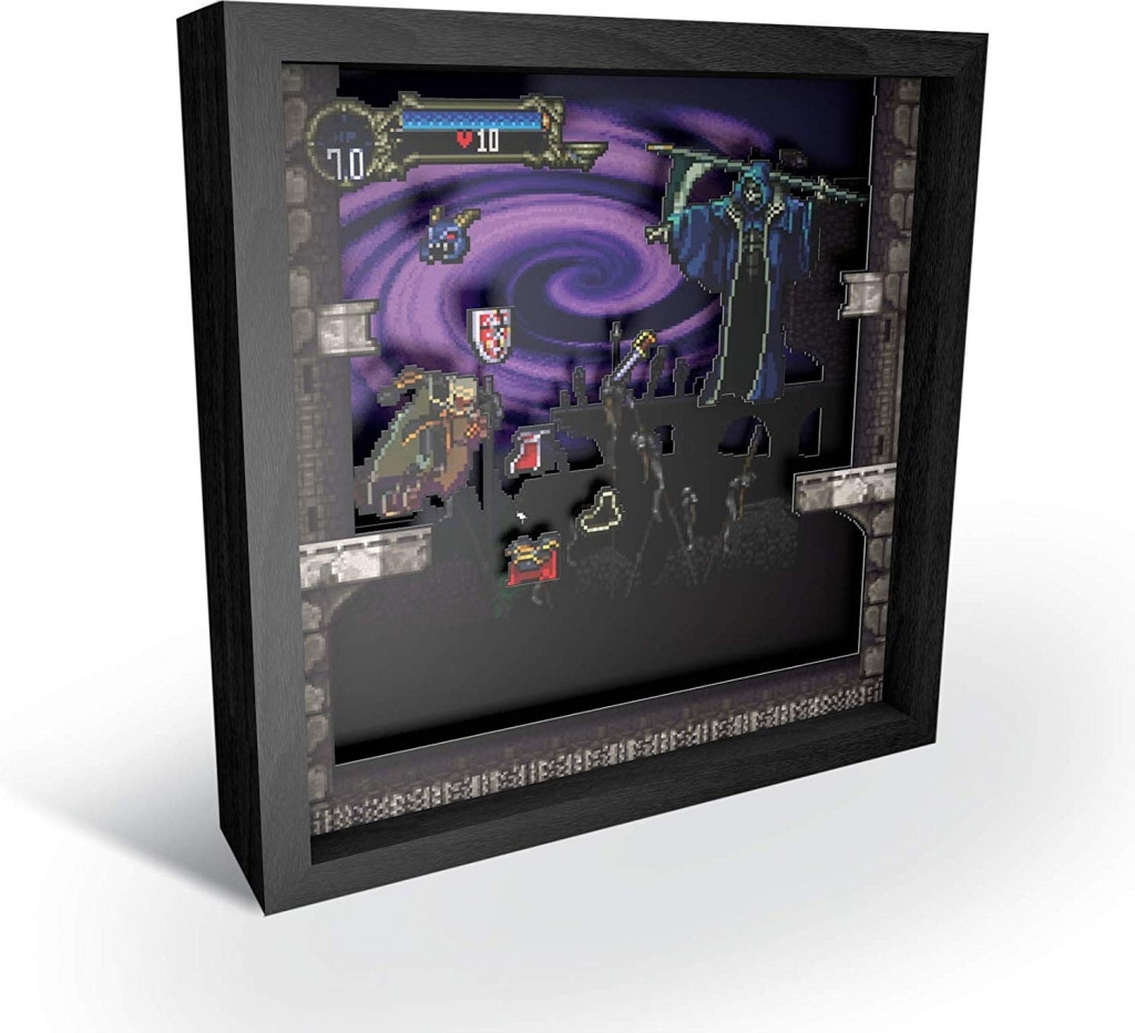 Pixel Frame - Castlevania Symphony of the Night (25cm x 25cm)