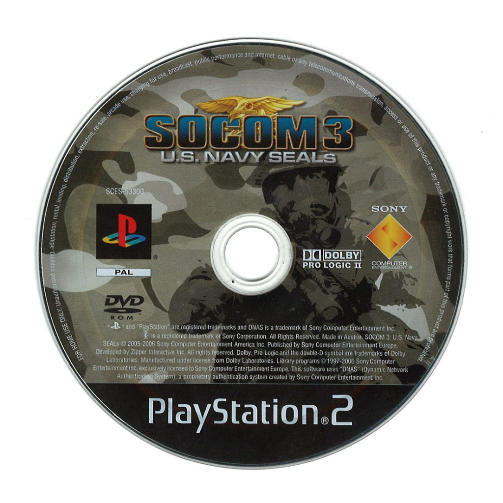 Socom 3(losse disc)