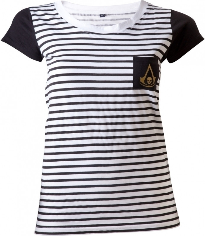 Image of Assassin's Creed Striped T-Shirt Women