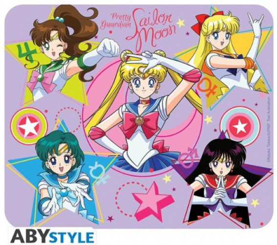 Sailor Moon Gaming Muismat - Sailor Warriors afbeelding