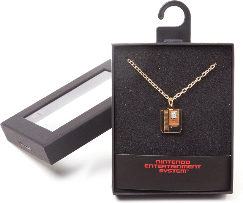 Zelda - Cartridge Necklace Gold