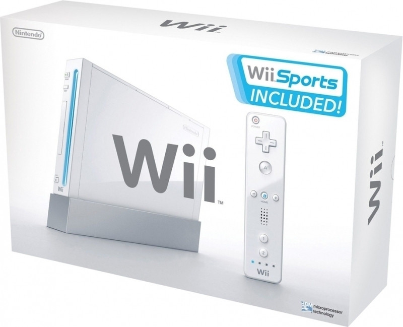 Nintendo Wii (White) + Wii Sports