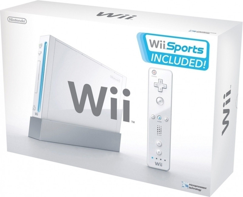 Nintendo Wii (White) + Wii Sports