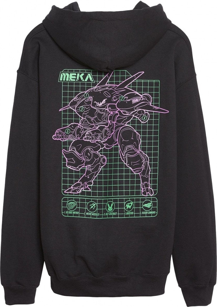 Overwatch - D.Va Blueprint Pullover Hoodie