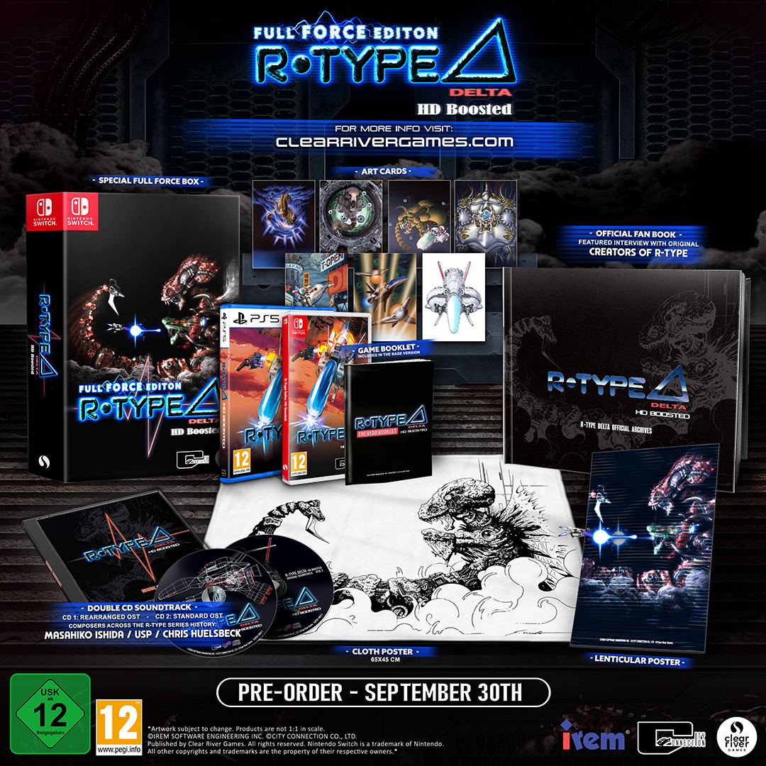 Clear River Games R-Type Delta HD Boosted - Full Force Edition