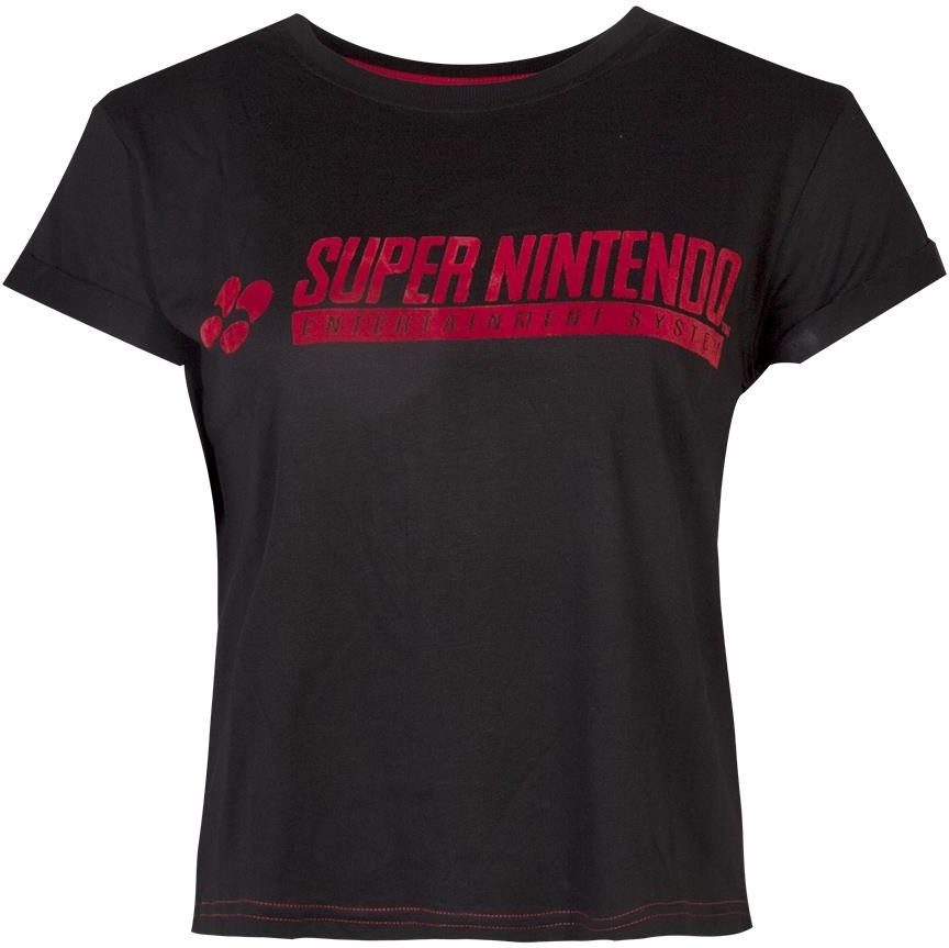 Nintendo - Super Nintendo Women's Cropped T-shirt