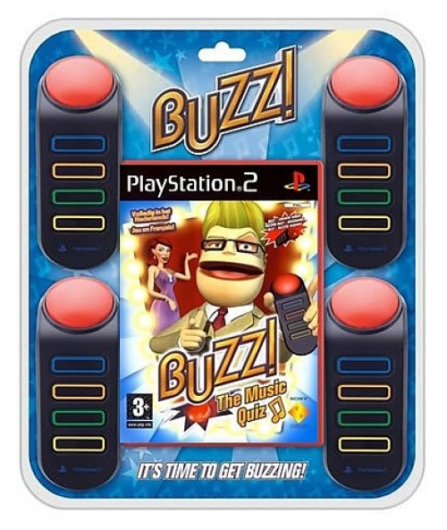 Buzz the Music Quiz + buzzers (Nederlandse versie)