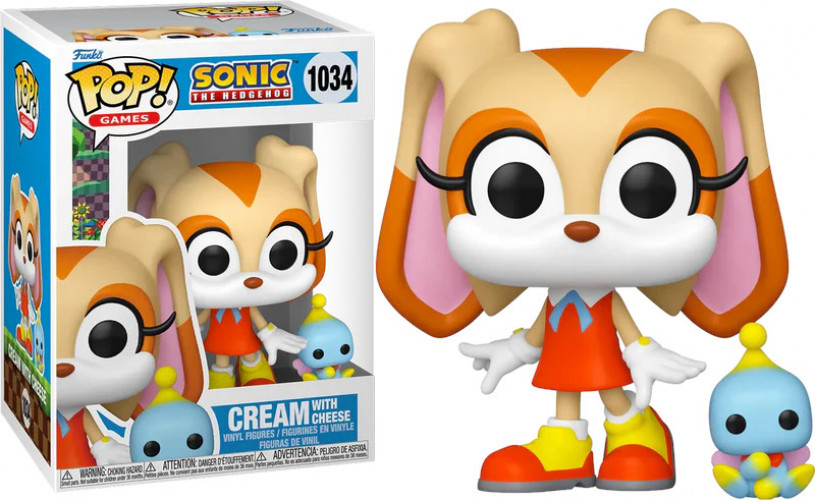 Sonic the Hedgehog Funko Pop Vinyl: Cream with Cheese afbeelding