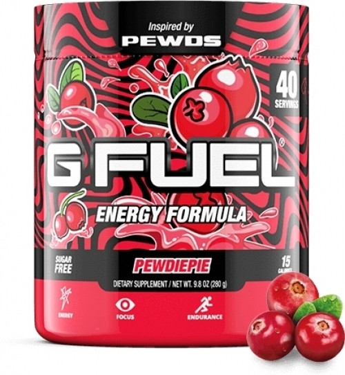 GFuel Energy Formula - Pewdiepie Tub