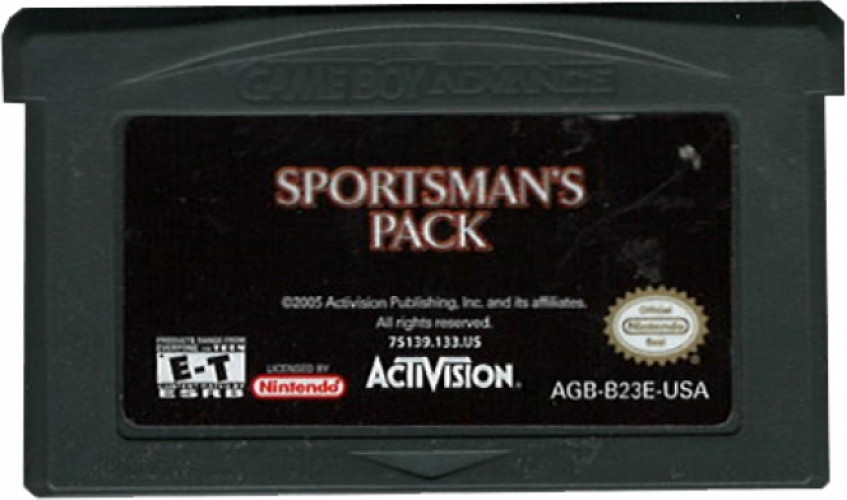 Sportsman's Pack Cabela's Big Game Hunter 2005 Adventures / Rapala Pro Fishing (losse cassette)