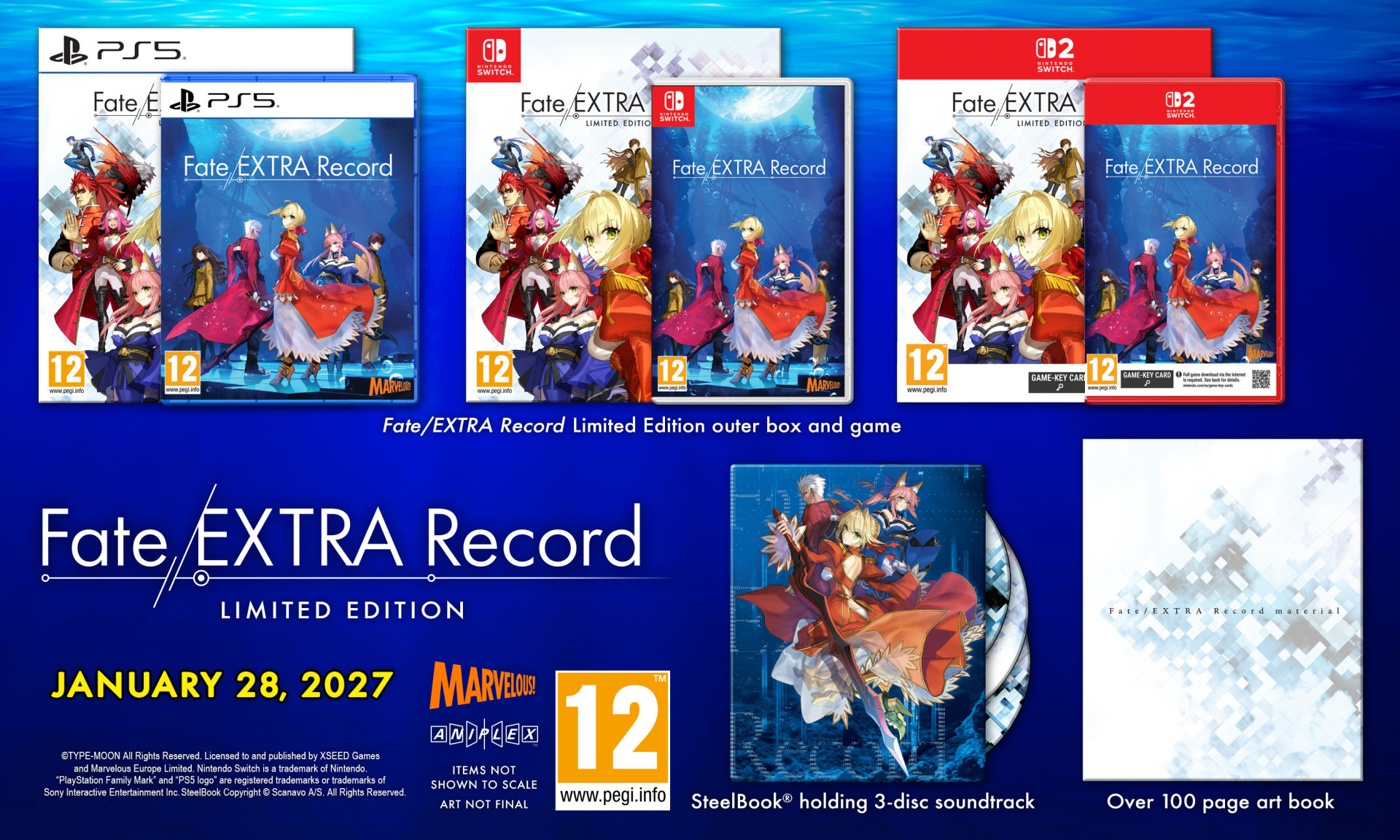 Fate/Extra Record Limited Edition