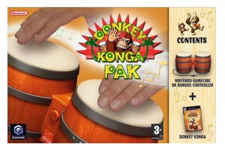 Image of Donkey Konga + Bongos