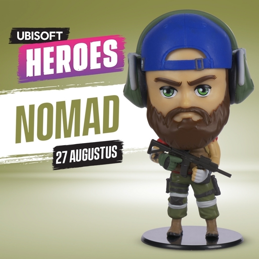 Ubisoft Heroes Chibi Figure Series 1 - Ghost Recon Nomad afbeelding