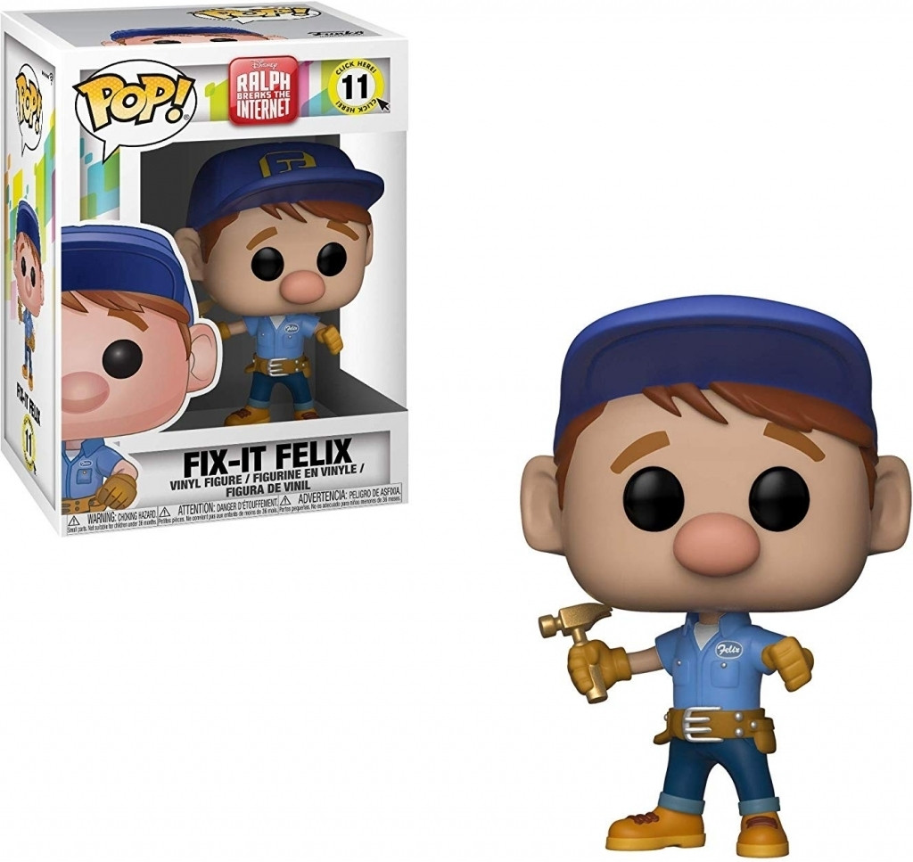 Ralph Breaks the Internet Pop Vinyl Fix-it Felix