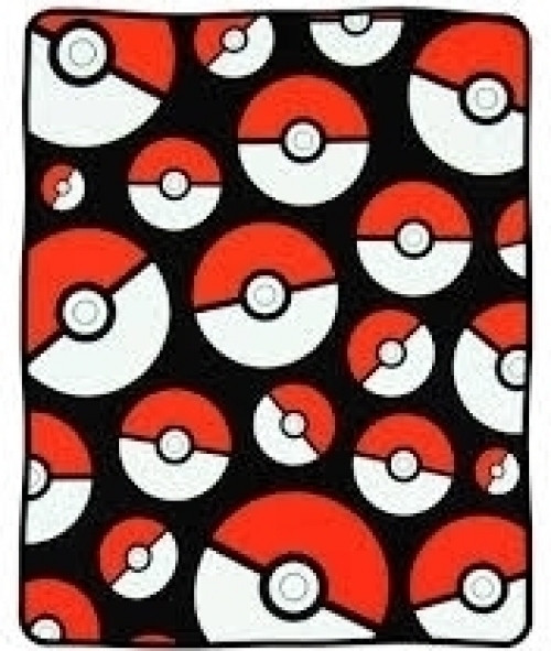 Pokemon - Pokeball Fleece Blanket (122cm x 153cm)