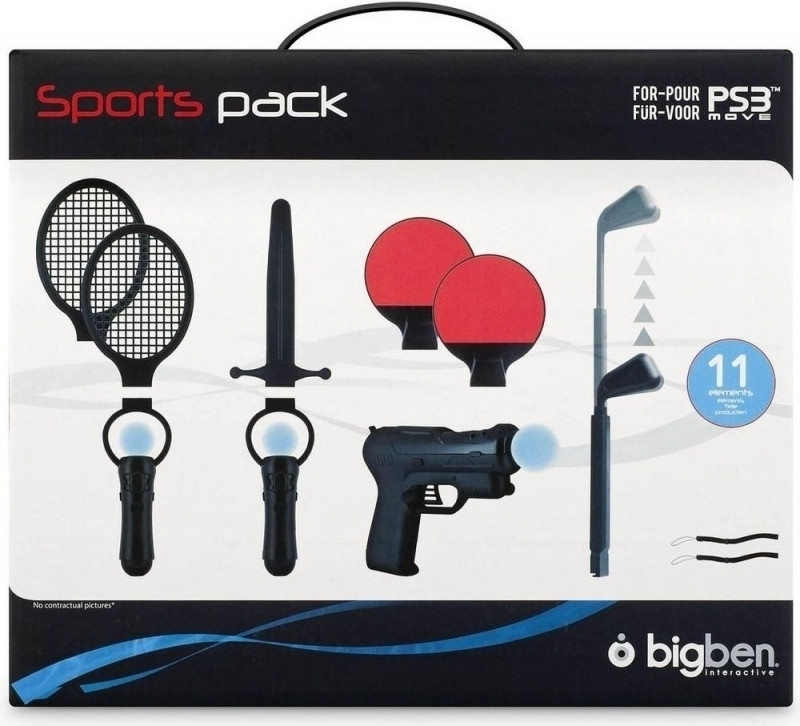 Image of Big Ben Move Sports Pack (11 accessoires) (PS3MPACKSPORT)