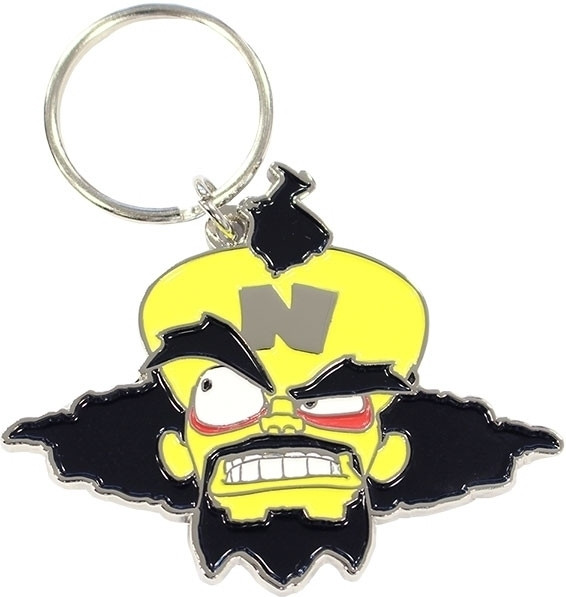 Crash Bandicoot - Dr Neo Cortex Metal Keychain