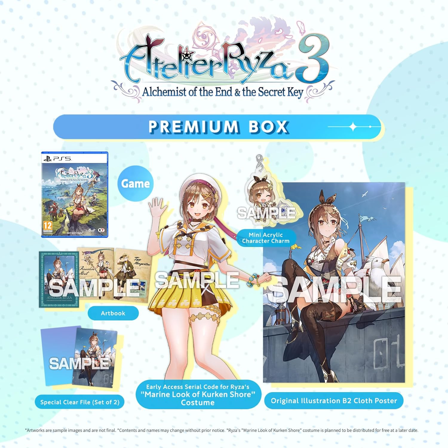 Koei Tecmo Atelier Ryza 3 Alchemist of the End & the Secret Key Premium Box