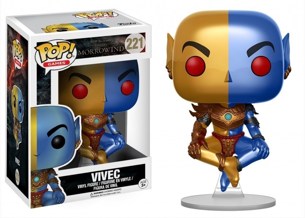 The Elder Scrolls Online Morrowind Pop Vinyl Vivec Limited Edition