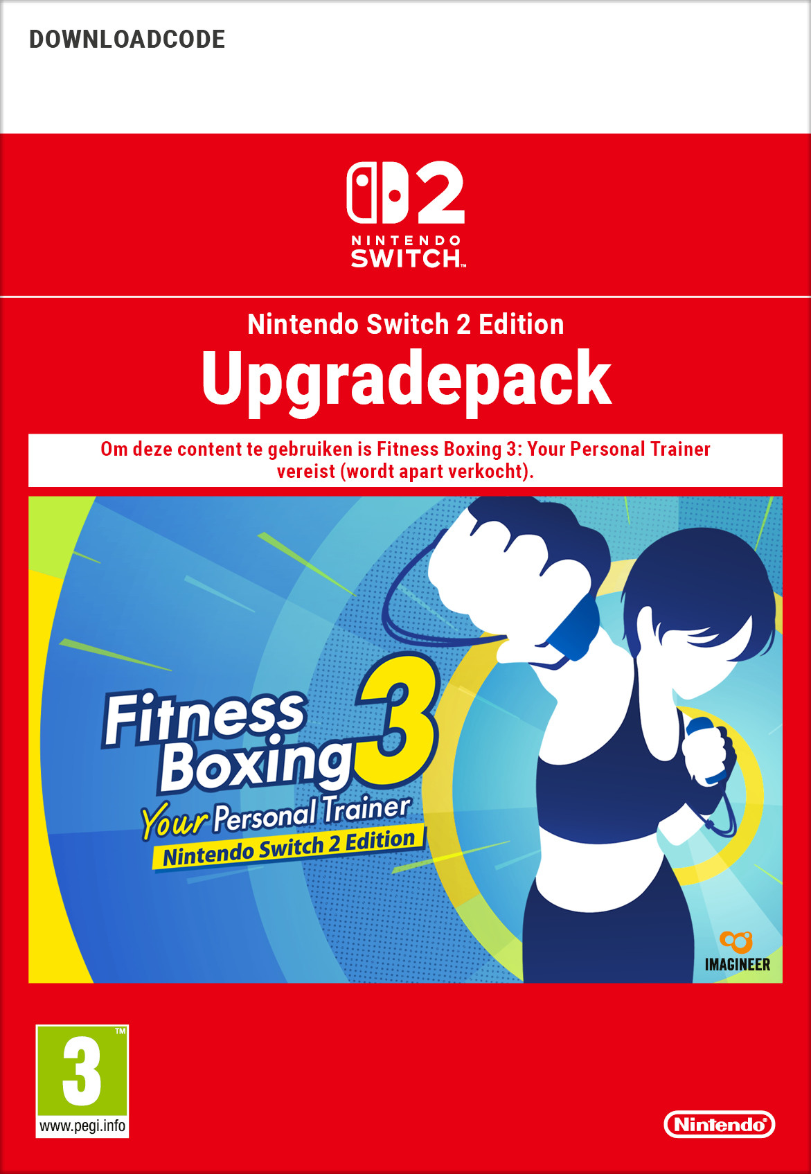 Fitness Boxing 3: Your Personal Trainer NS2 Edition Upgrade Pack