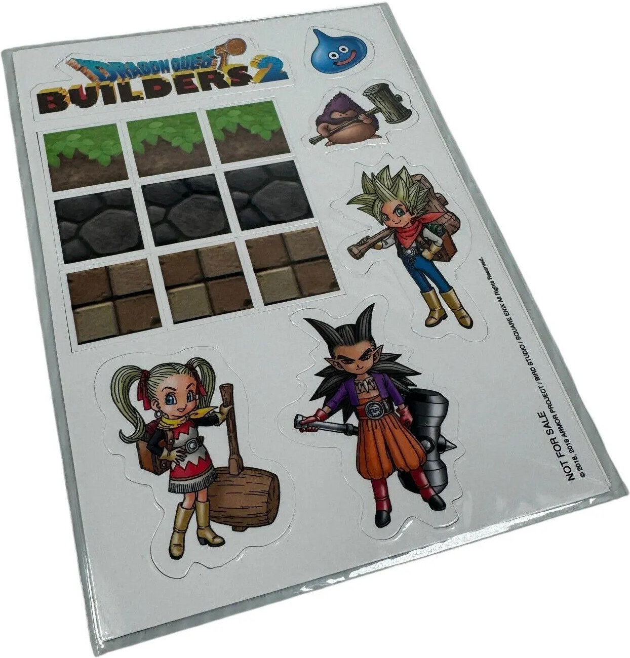 Dragon Quest Builder 2 - Promo Magnet Sheet afbeelding