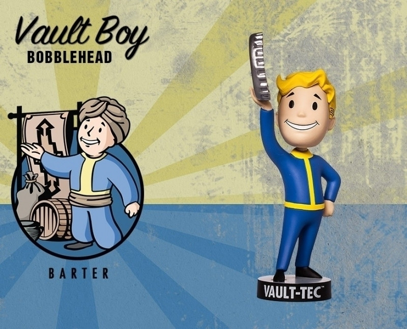 Image of Fallout 4: Vault Boy Bobblehead - Barter