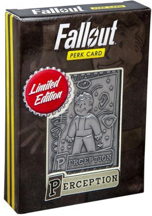 Fallout Limited Edition Perk Card - Perception