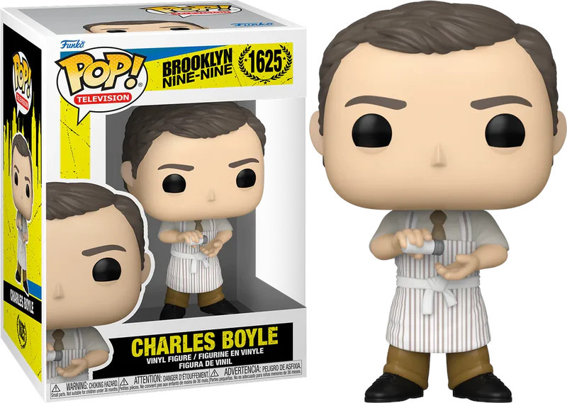 Brooklyn Nine-Nine Funko Pop Vinyl: Charles Boyle afbeelding