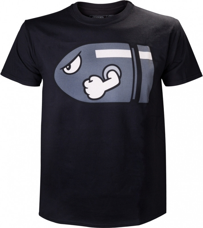 Image of Nintendo T-Shirt Bomb Black