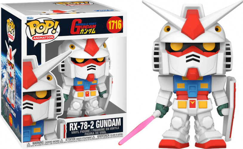 Mobile Suit Gundam Funko Pop Vinyl: RX-78-2 Gundam (Oversized) afbeelding