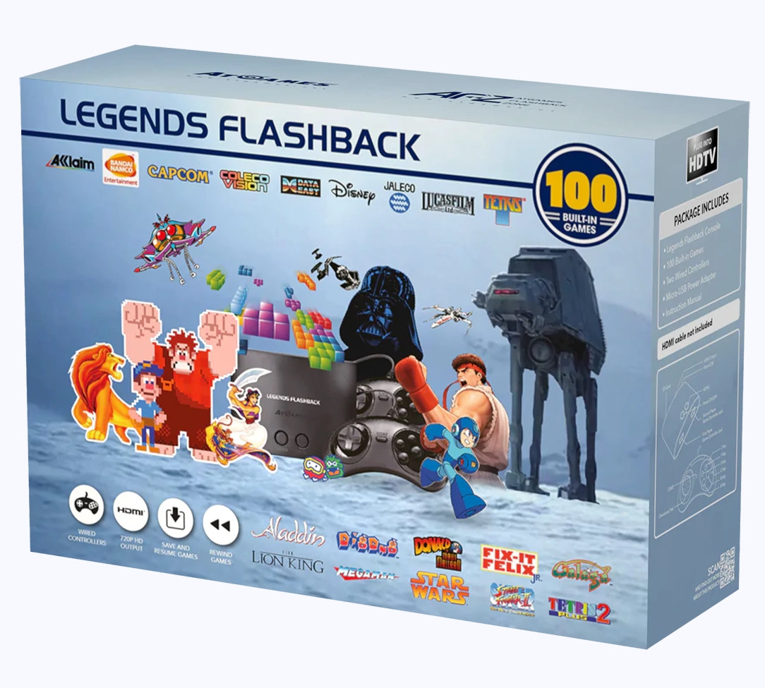 Legends Flashback (100 built-in games)