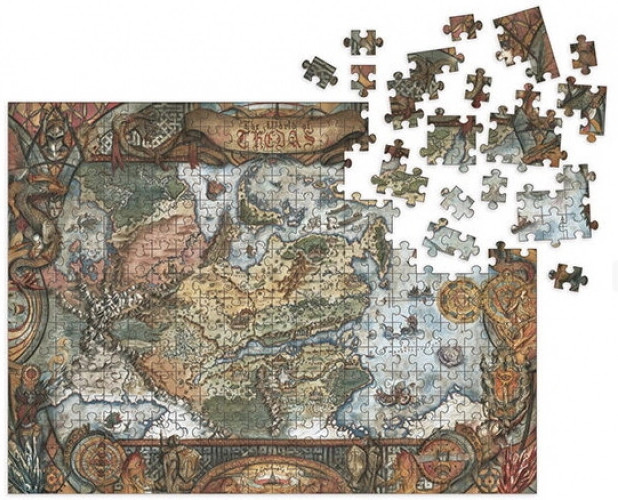 Dragon Age Deluxe Puzzle - World of Thedas Map