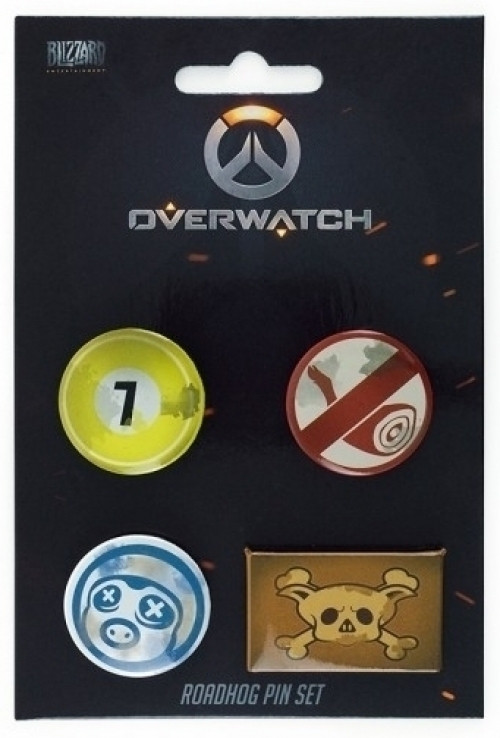 Image of Overwatch Button Set Roadhog