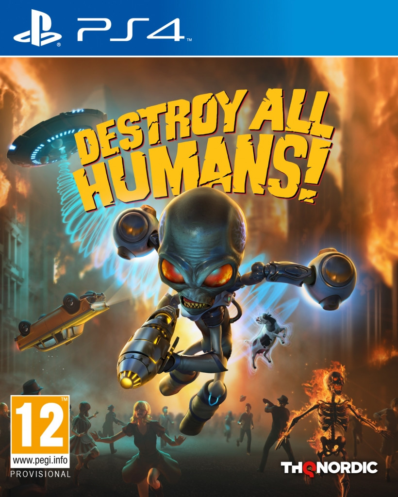 THQ Nordic Destroy All Humans! (verpakking Duits, game Engels)