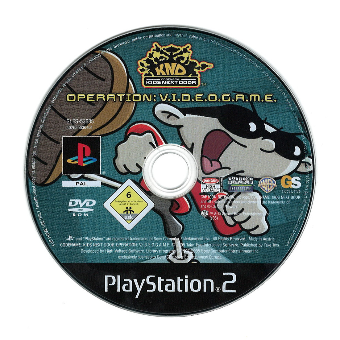 Codename Kids Next Door (losse disc)